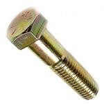 1/4"-28 x 3 1/2" Hex Head Bolt, Grade 8, Pack of 50