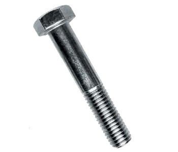 12mm x 80mm x 1.75mm Partially Threaded Hex Bolt, Pack of 5