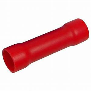Red Butt Connector, Pack of 25