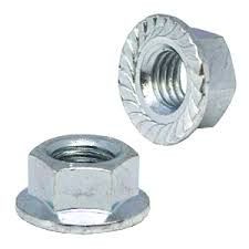 7/16" Flange Nuts, Coarse, Pack of 100