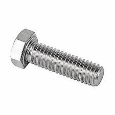 1/2"-13 x 1 1/4" SS Hex Head Bolt, Pack of 10