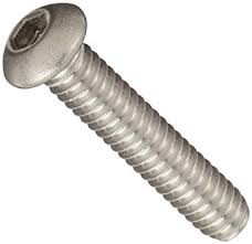#10-32 x 5/8" SS Button Head Socket Cap Screw, Pack of 25