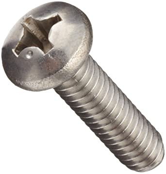 #10-24 x 3/8" SS Phillips Pan Head Machine Screw, Pack of 25
