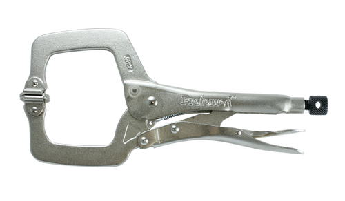Locking Pliers, C-Clamp, 11"