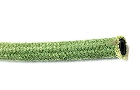 4.5mm Green Braided Hose, Pack of 5 Meters