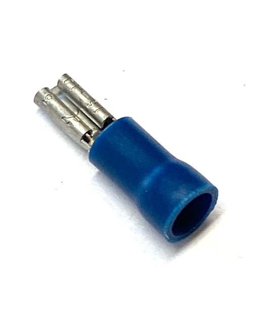 Blue Female Spade Connector, .110 Wide, Pack of 25