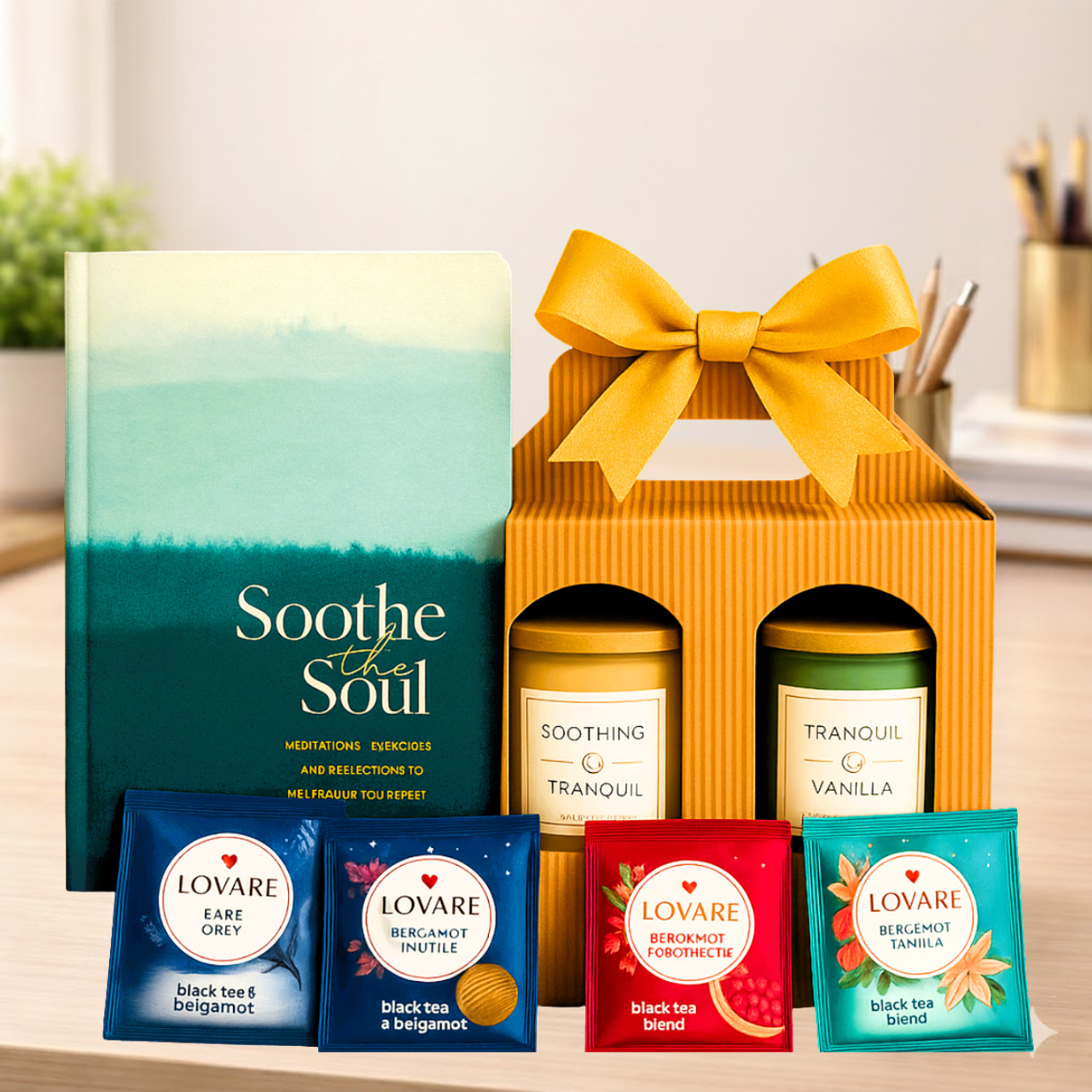 Perfect Pause Gift Set Appreciation Joyce’s Baskets Miami