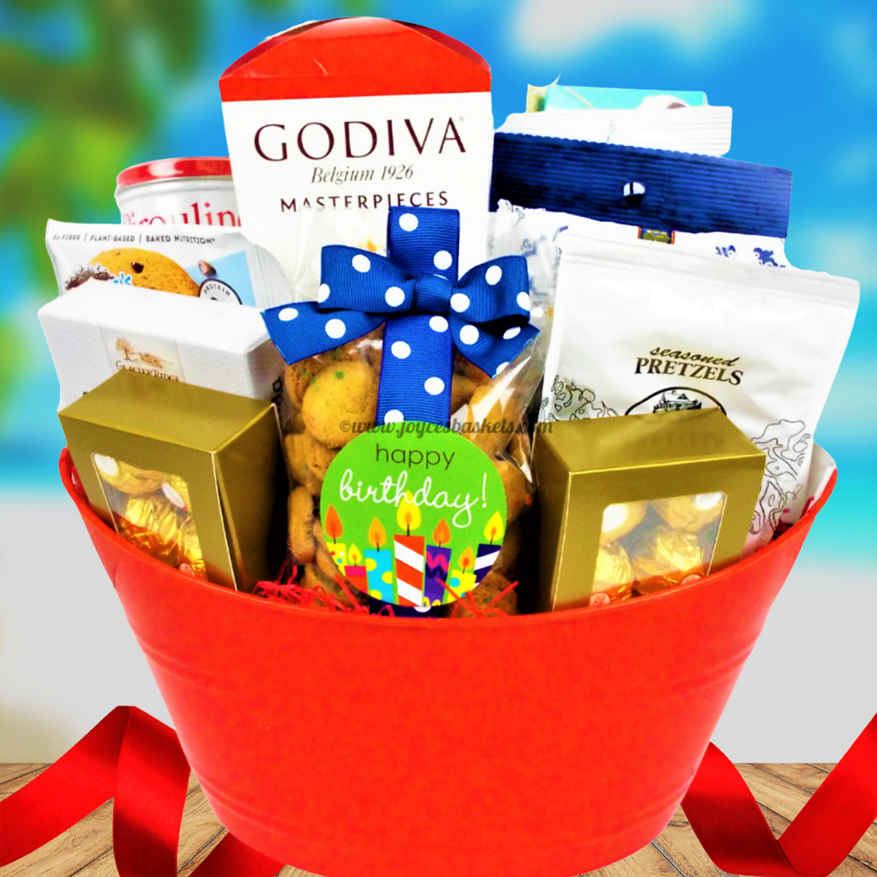 Birthday Wishes Gift Basket