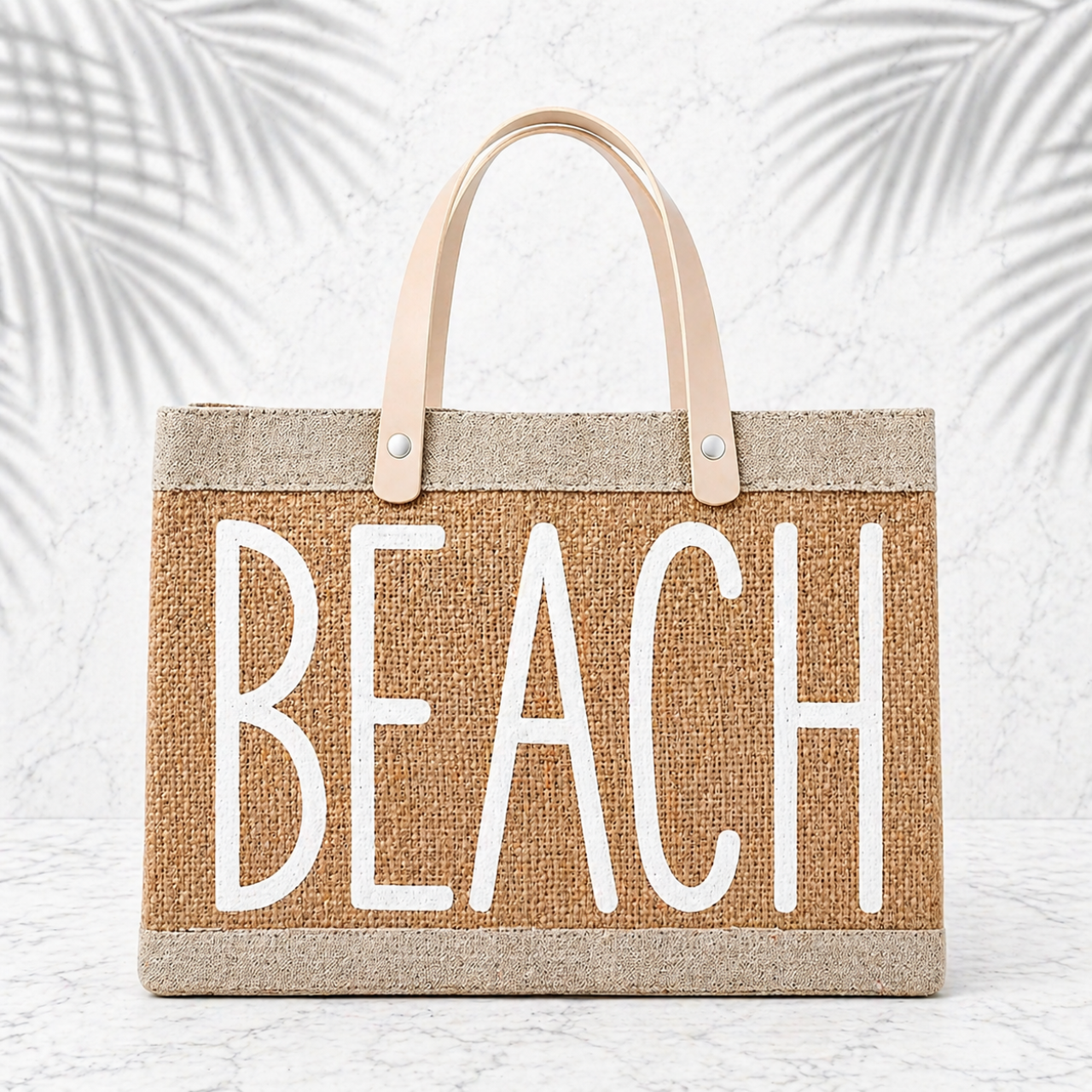Canvas Beach Tote Beach Bags Joyce’s Baskets Miami