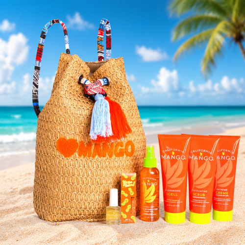 Miami Mango Escape Spa Gift Tote Joyce’s Baskets Miami