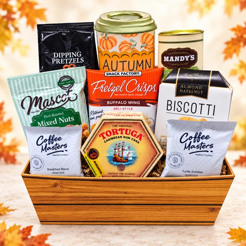 Autumn Gourmet Thanksgiving Gift Basket from Joyce’s Baskets Miami