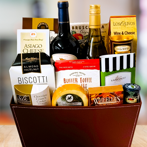 Lasting Impressions - Wine Gift Basket