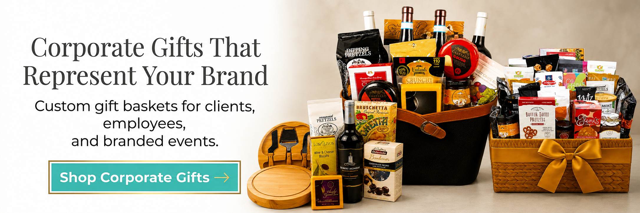 Custom corporate gift baskets in Miami