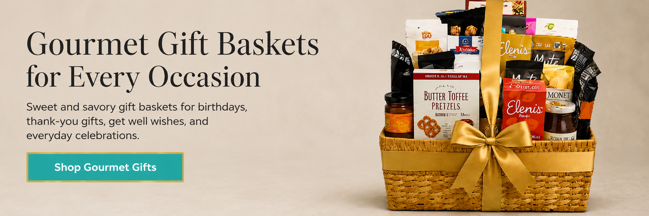 Gourmet gift basket for every occasion