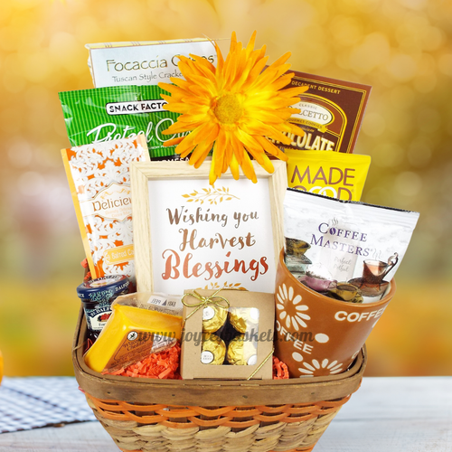 Harvest Blessings Thanksgiving Gift Basket Miami Joyce's Baskets
