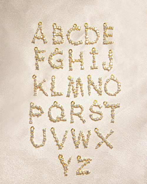 Letter Charm Necklace