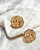 Arabic Letters Octagon Earrings