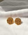 Arabic Letters Octagon Earrings