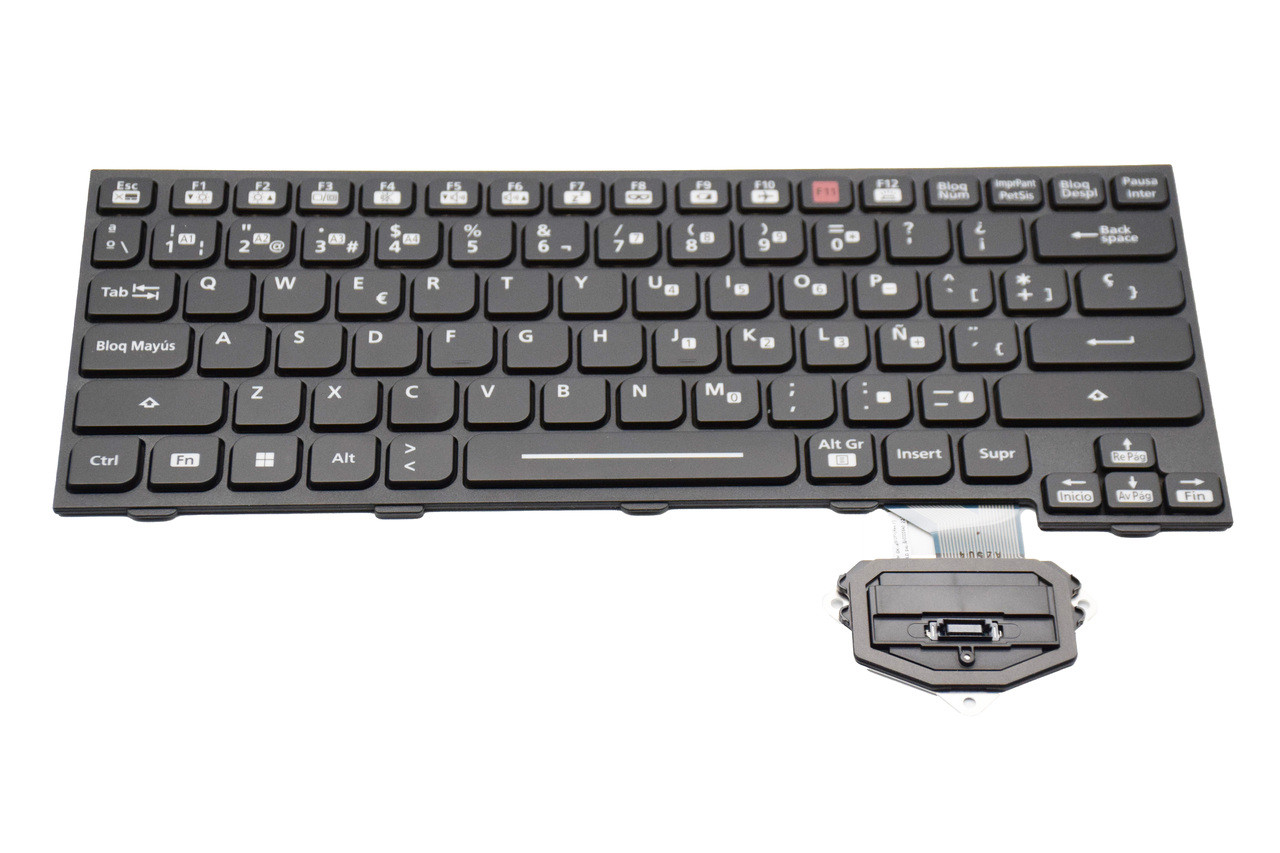 Panasonic Replacement SPANISH Backlit Keyboard for FZ-40 and FZ-55