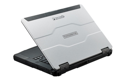 FZ-55 Panasonic Toughbook Top Partially Open View