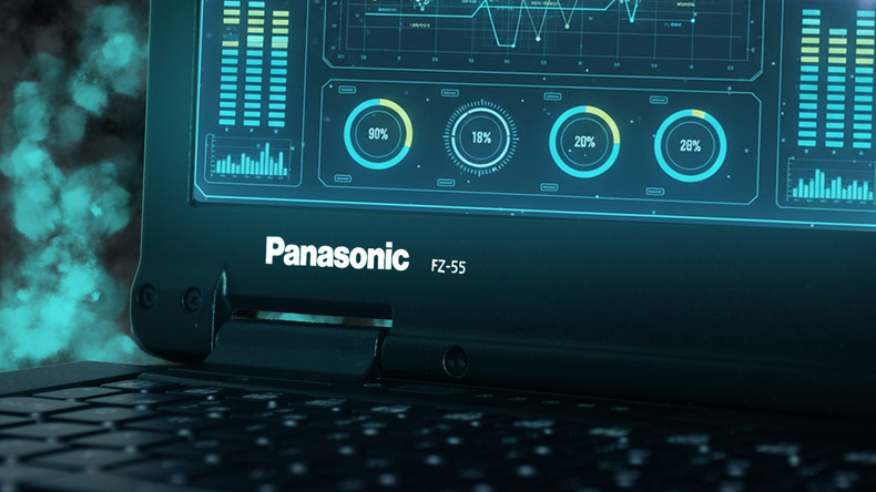 The Panasonic Semi Rugged FZ-55 TOUGHBOOK