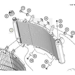 Radiator (63535010000) (63535010000)