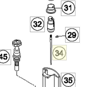 JET NEEDLE NOZ I KEIHIN (54531636009) (54531636009)