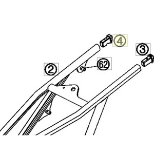 SUB FRAME APPLICATION R/S 07 (77303002020) (77303002020)