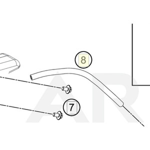 HOSE 5X9MM (45138067000) (45138067000)