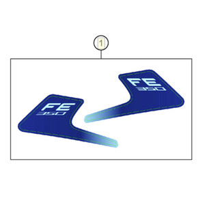 Sticker set FE 350 20 (26608098005) (26608098005)