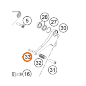COUNTERSUNK SCREW ISA25 M5X20 (0019050201) (0019050201)