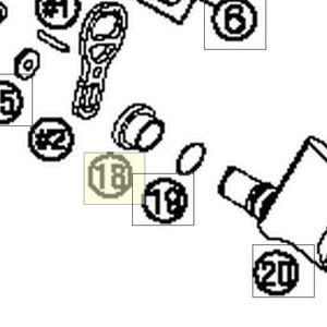 BEAR. SLEEVE F.CONTROL FLAPྜྷ (54737019000) (54737019000)