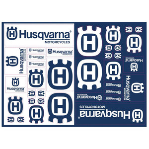 Husqvarna Sticker Sheet | Logos (3HS210039700)