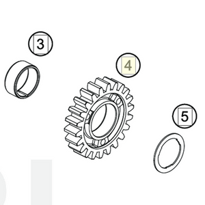 Idler gear 5.G 22-Z (79333005000) (79333005000)