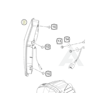 Front right turn signal (94514026000) (94514026000)