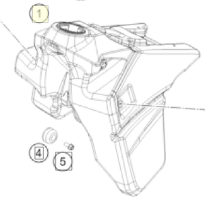 Fuel tank (A49007013000) (A49007013000)