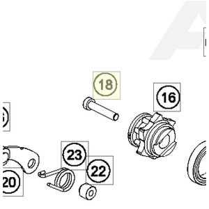 AH SCREW DIN6912 M6X30 8.8 (0012060303) (0012060303)