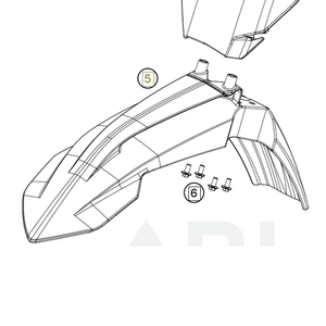front fender (46308010000FB) (46308010000FB)