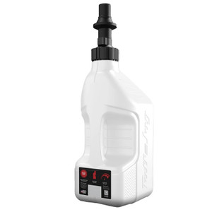 Tuff Jugs 10 Litre Jug in WHite with Black Ripper Cap