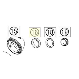 SILENCER RUBBER 2-STROKE 2004 (54805079050)