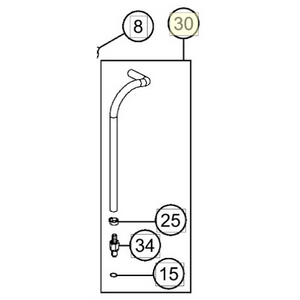 FUEL HOSE 1 CPL. (60307016000) (60307016000)