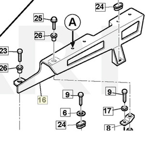 GUARD,CHAIN | WR model (8AB073909)