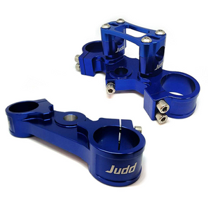 Judd Racing Triple Clamps | SX/TC/MC 50/65 2012> | Without Stem | Orange Or Blue