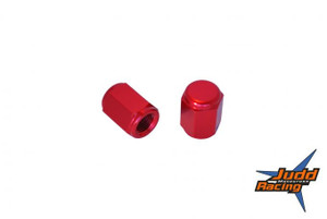 Billet Valve Dust Caps RED