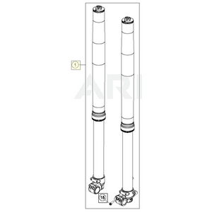 FORK WP 85SX 2013 | 2013 (05187M0501)