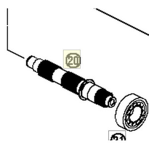 COUNTER SHAFT (60033110000)