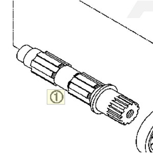 COUNTER SHAFT RACING 2000 (59033010000)