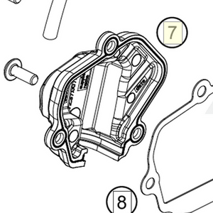 Exhaust regulation cover rh (4723700700033)