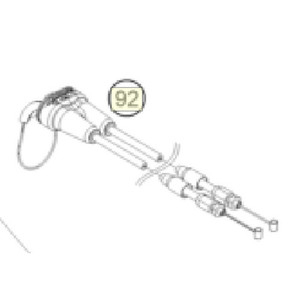 accelerator cable cpl. (A44002091000)