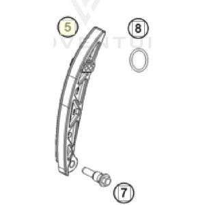 Slide rail (A46036002000)